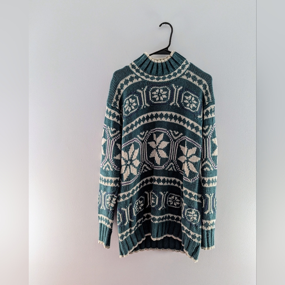 Vintage St. John's Bay Not So Ugly Sweater Dress | Chunky Knit | Retro | Xmas